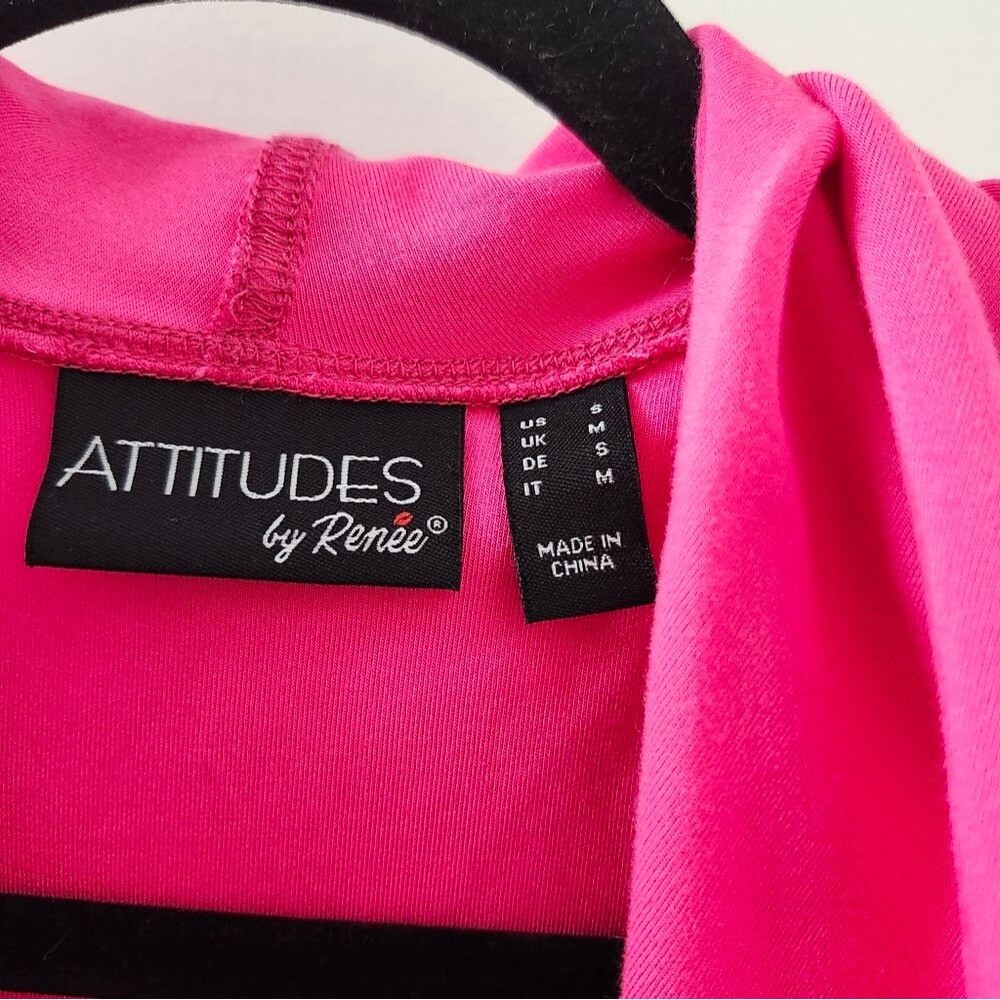 Attitudes by Renée Pink Top